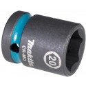 MAKITA E-16162 nástrčný klíč 1/2" square drive Impact BLACK 20mm