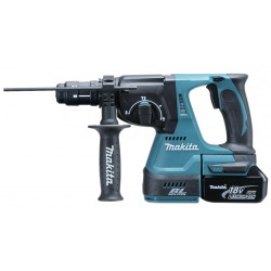 MAKITA DHR243RTJ Aku kombinované kladivo Li-ion LXT 18V/5,0Ah,Makpac