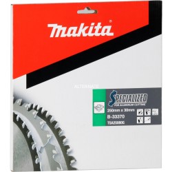 MAKITA B-33370 pilový kotouč 250x30 80T ,old B-09709