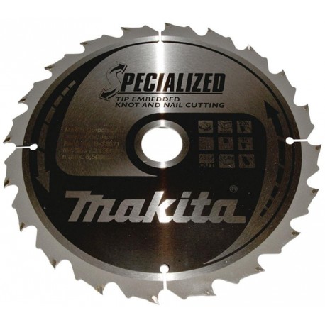 MAKITA B-33071 kotouč pilový dřevo SPECIALIZED se zapuštěnými zuby 235x2.3x30mm 20Z , old B-09379