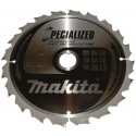 MAKITA B-33071 kotouč pilový dřevo SPECIALIZED se zapuštěnými zuby 235x2.3x30mm 20Z , old B-09379