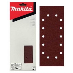 MAKITA P-33037 brusný papír 115x280mm 14 děr K100 10 ks, old P-02129