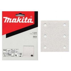 MAKITA P-35835 brusný papír suchý zip 102x114mm 6 děr K100 10 ks