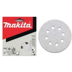 MAKITA P-33401 brusný papír suchý zip 125mm 8 děr K240 10ks