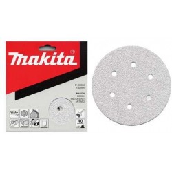 MAKITA P-37699 brusný papír suchý zip 150mm 6 děr K120 10ks