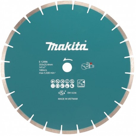 MAKITA E-12996 diamantový kotouč na beton 355mm