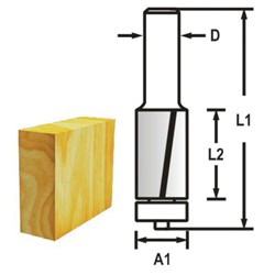 MAKITA D-47715 Drážkovací fréza 2 břit stopka 6 mm,12,7x26x69 mm