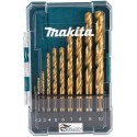 MAKITA D-72849 HSS-TiN Ekonomická sada vrtáků do kovu 10ks