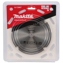 MAKITA D-72067 PCD pilový kotouč 165x20mm 4T na vláknocementové desky STOP