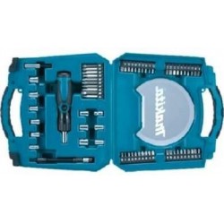 MAKITA D-42020 sada bitů a 1/4" hlavic se šroubovákem, 65dílná