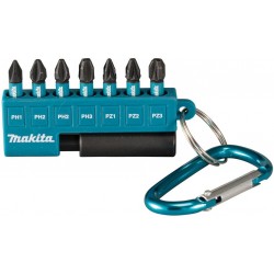 MAKITA E-11994 sada torzních bitů 1/4" Impact Black, 8 ks