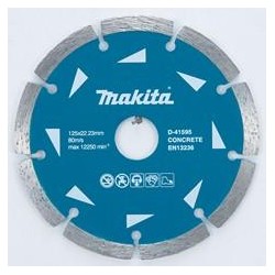 MAKITA D-41595-10 segmentový diamantový kotouč 125x22,23mm 10ks