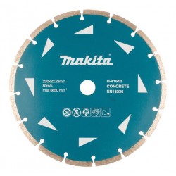 MAKITA D-41610 segmentový diamantový kotouč 230x22,23mm 1KS /,oldD-41610-10 10KS/