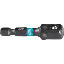 MAKITA B-66868 torzní adaptér 1/4" Impact Black, čtyřhran 3/8", 50mm