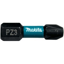 MAKITA B-63650 torzní bit 1/4" Impact Black PZ3, 25mm 2 ks