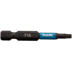 MAKITA B-63775 torzní bit 1/4" Impact Black T15, 50mm 2 ks