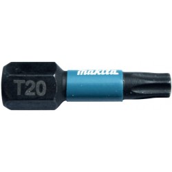 MAKITA B-63672 torzní bit 1/4" Impact Black T20, 25mm 2 ks